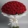 Букет 101 Красная роза Блэк Мэджик в Усть-Куте