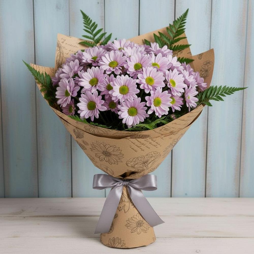 Букет цветов из: Хризантемы в Усть-Куте