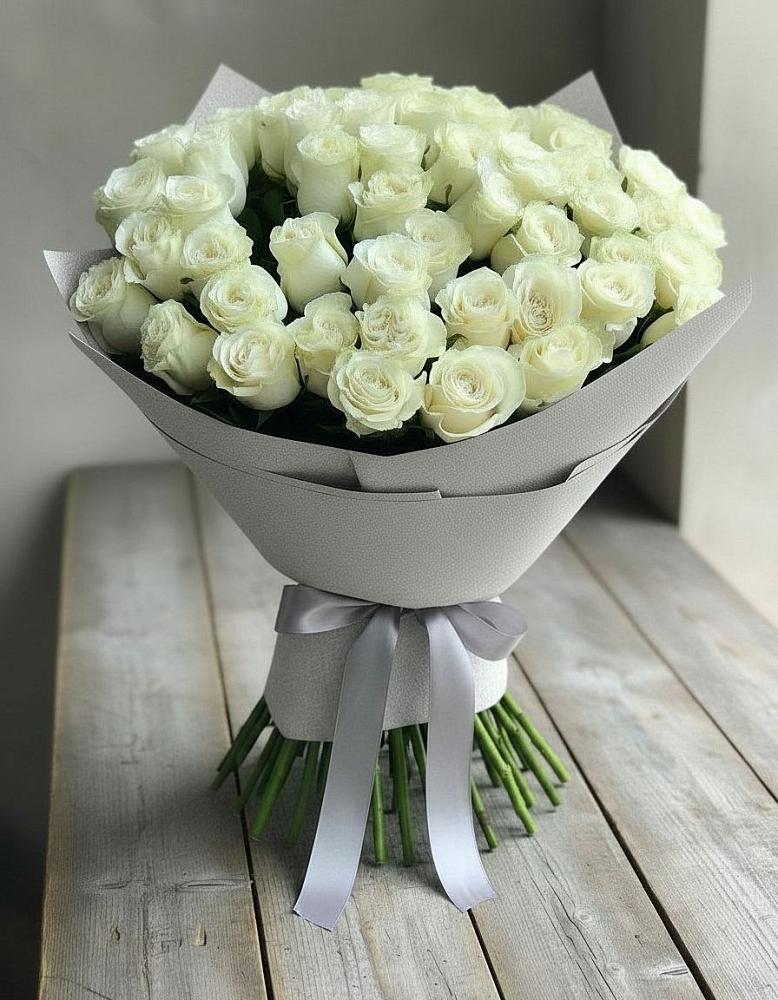 Букет 35 Белых роз в Усть-Куте
