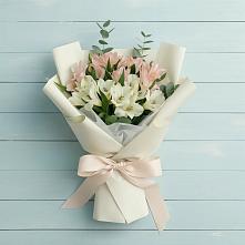 Букет цветов из:  Альстромерии в Усть-Куте