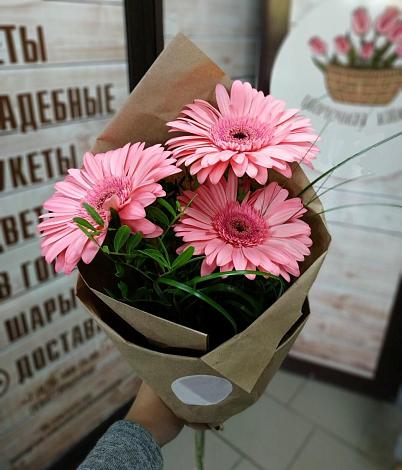 Букет цветов из: Герберы в Усть-Куте