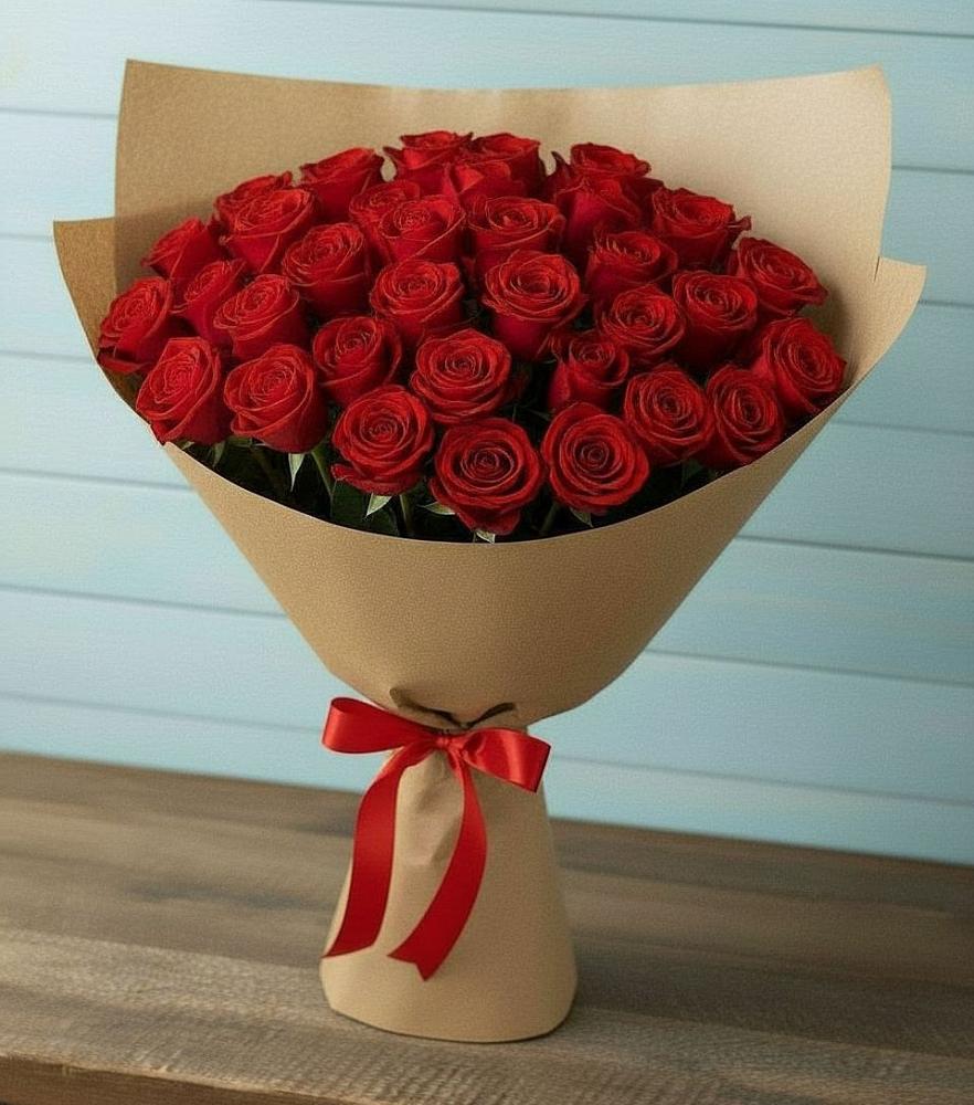 Букет Красные розы Милано в Усть-Куте