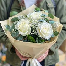 Букет Нежные грёзы в Усть-Куте Букет цветов из: Розы в Усть-Куте