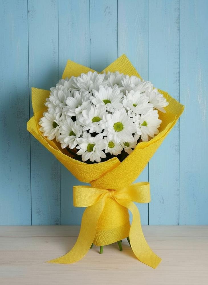 Букет цветов из: Хризантемы в Усть-Куте