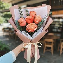 Букет цветов из:  Розы в Усть-Куте