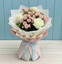 Букет цветов из:  Розы в Усть-Куте