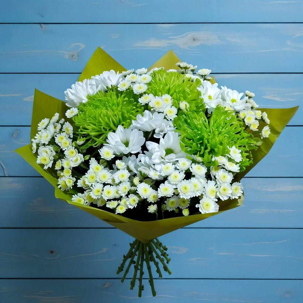 Букет цветов из: Хризантемы в Усть-Куте