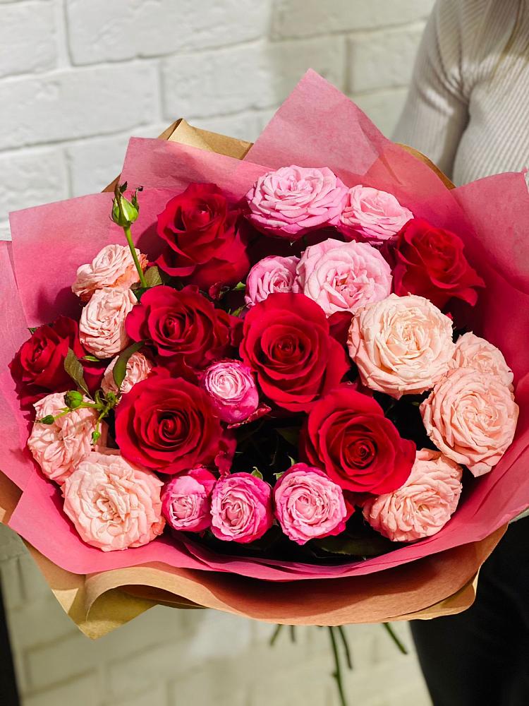 Букет цветов из: Розы в Усть-Куте