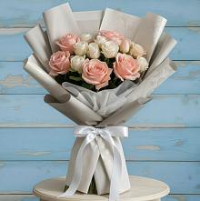 Букет цветов из:  Розы в Усть-Куте