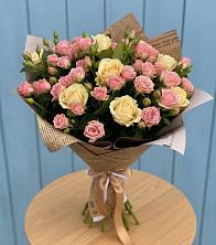 Букет цветов из:  Розы в Усть-Куте