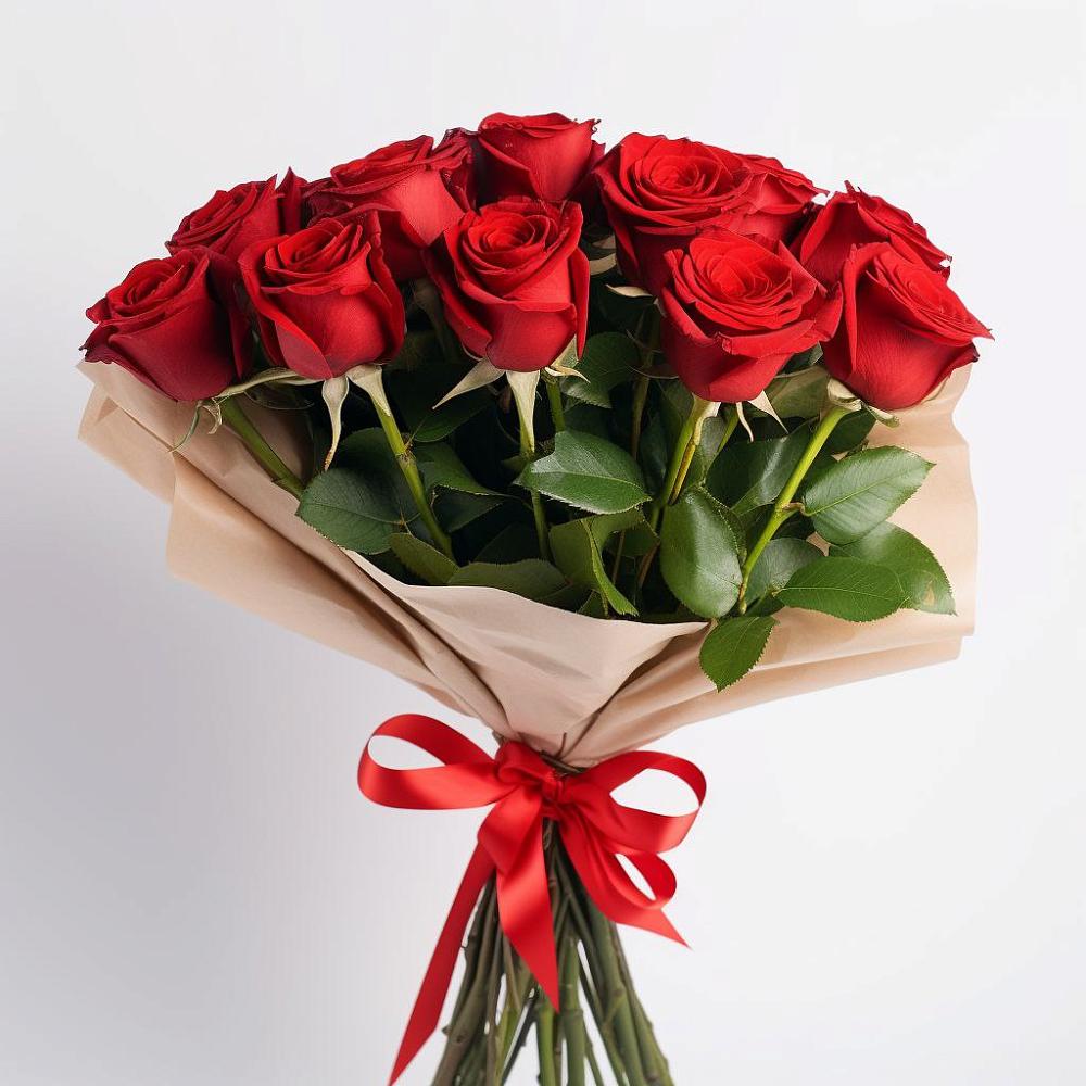 Букет 11 Красных роз Эдлесс Лав в Усть-Куте